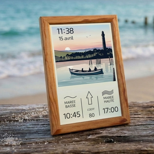 Page Marée phare sur Hydros