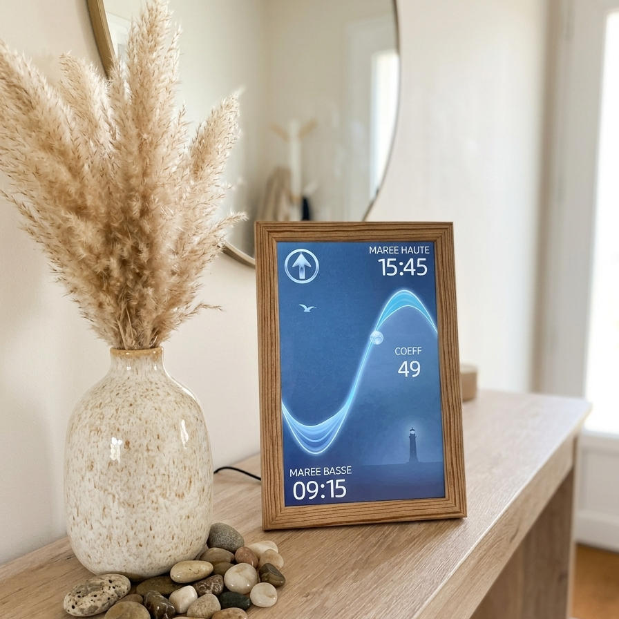 Page Marée nuit sur Hydros