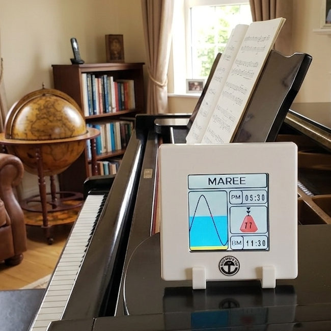 Image de boitier Pontos sur un piano