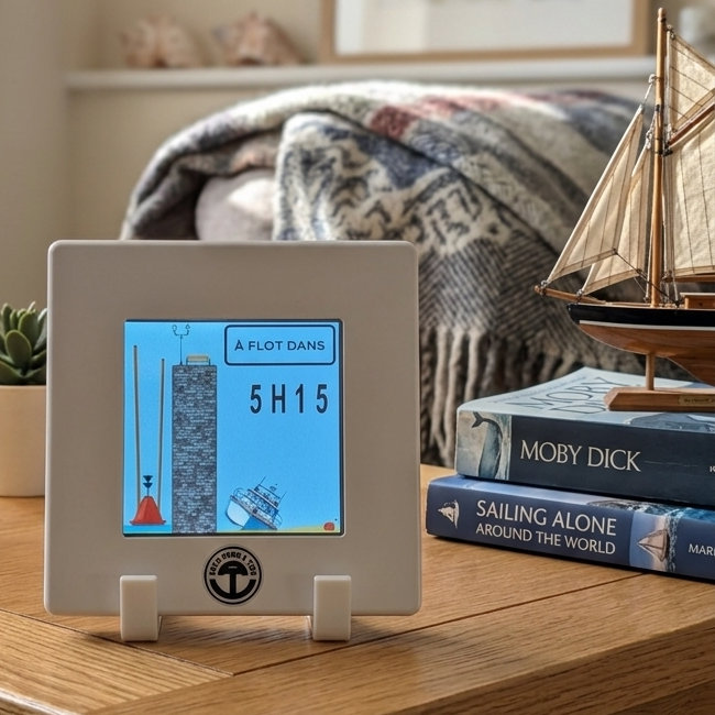 Image de boitier Pontos sur une table basse